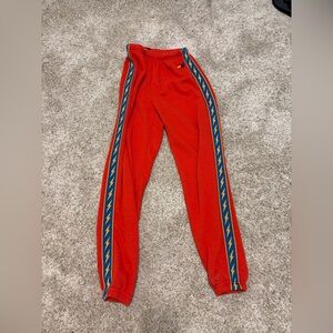 Aviator Nation red bolt joggers
